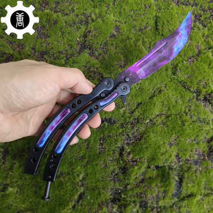 CS Butterfly Knife Balisong Trainers Blunt Blade Mystery Prize
