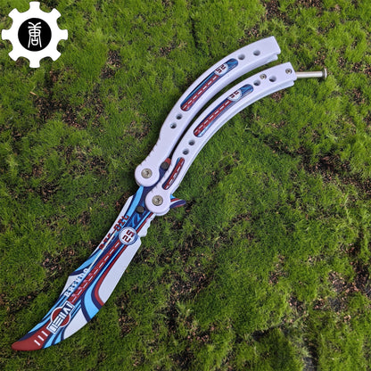 CS Butterfly Knife Balisong Trainers Blunt Blade Mystery Prize