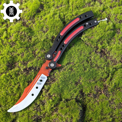 CS Butterfly Knife Balisong Trainers Blunt Blade Mystery Prize