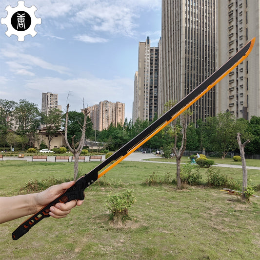 Cyberpunk Errata Yellow Thermal Katana Game Cosplay Prop