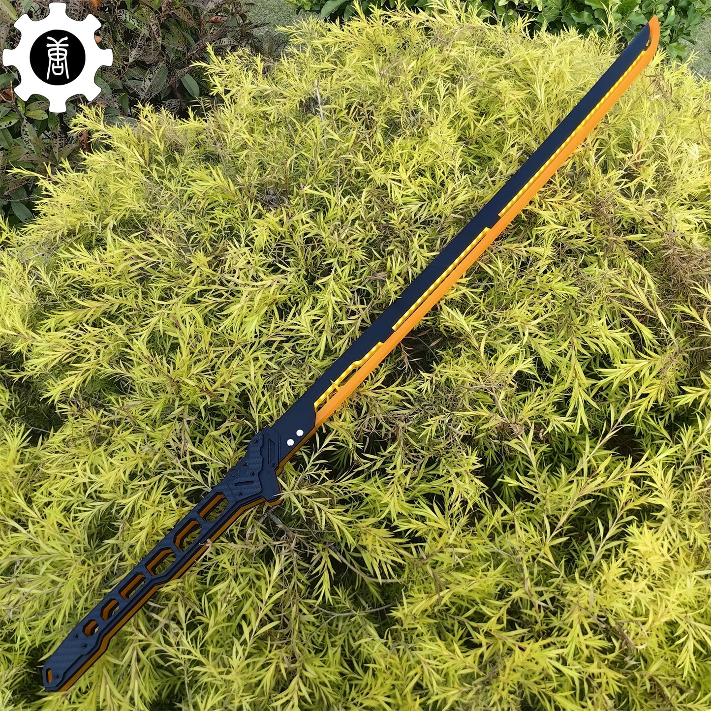 Cyberpunk Errata Yellow Thermal Katana Game Cosplay Prop