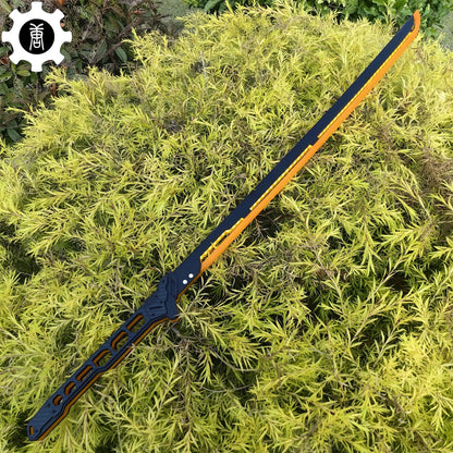 Cyberpunk Errata Yellow Thermal Katana Game Cosplay Prop