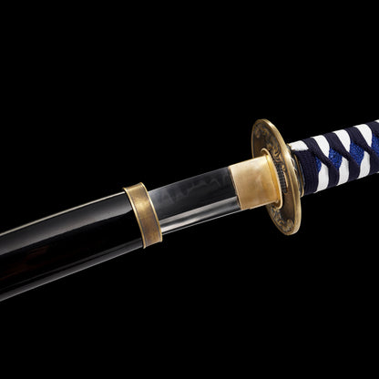T10 DMC3 Vergil Yamato Katana T10 Blade IRL Sparda's Legendary Blade Replica For Collection