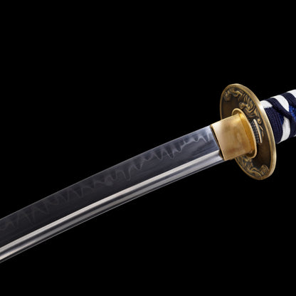 T10 DMC3 Vergil Yamato Katana T10 Blade IRL Sparda's Legendary Blade Replica For Collection