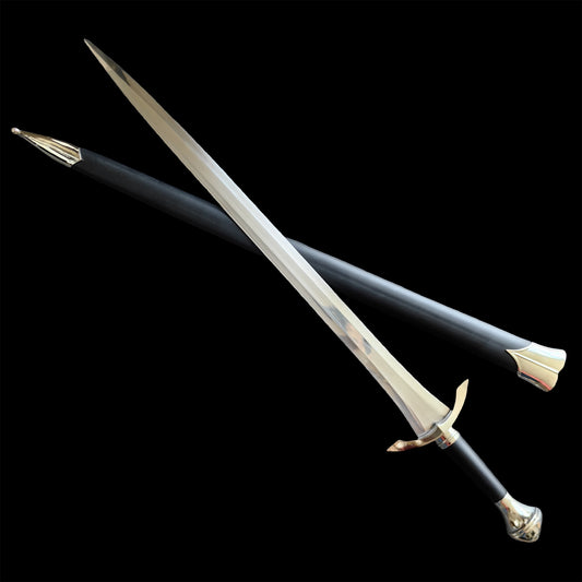 Medieval Knight Sword Display Art