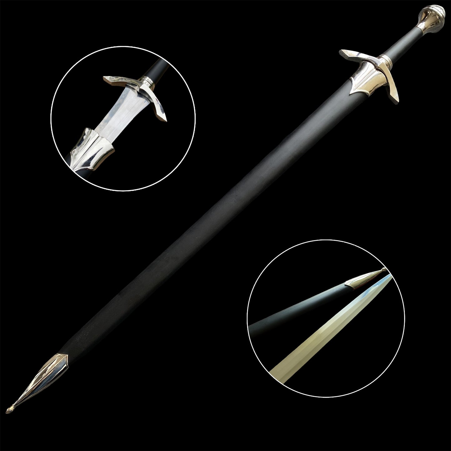 Medieval Knight Sword Display Art
