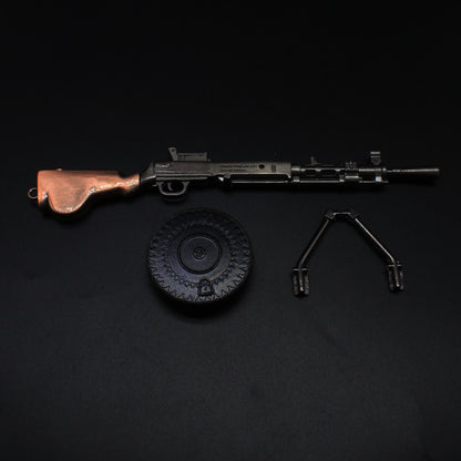 DP-28 Metal Miniature Degtyaryov Light Machine Gun  17CM/6.7"