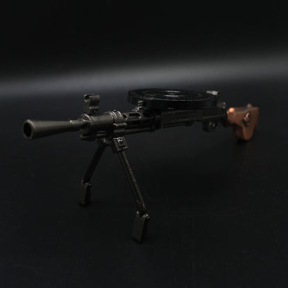 DP-28 Metal Miniature Degtyaryov Light Machine Gun  17CM/6.7"