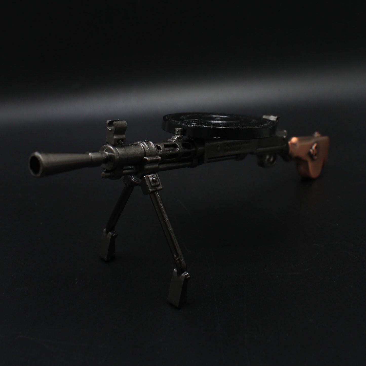 DP-28 Metal Miniature Degtyaryov Light Machine Gun  17CM/6.7"