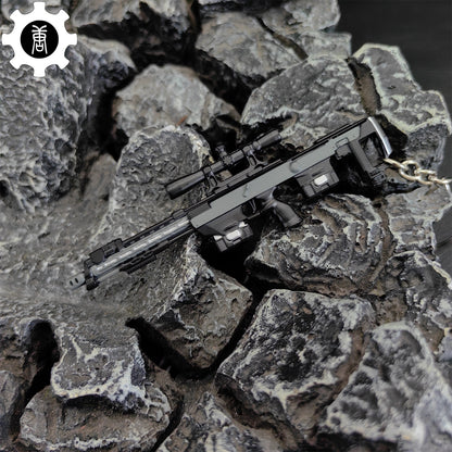 Tiny DRS-1 Sniper Rifle Model Metal Keychain