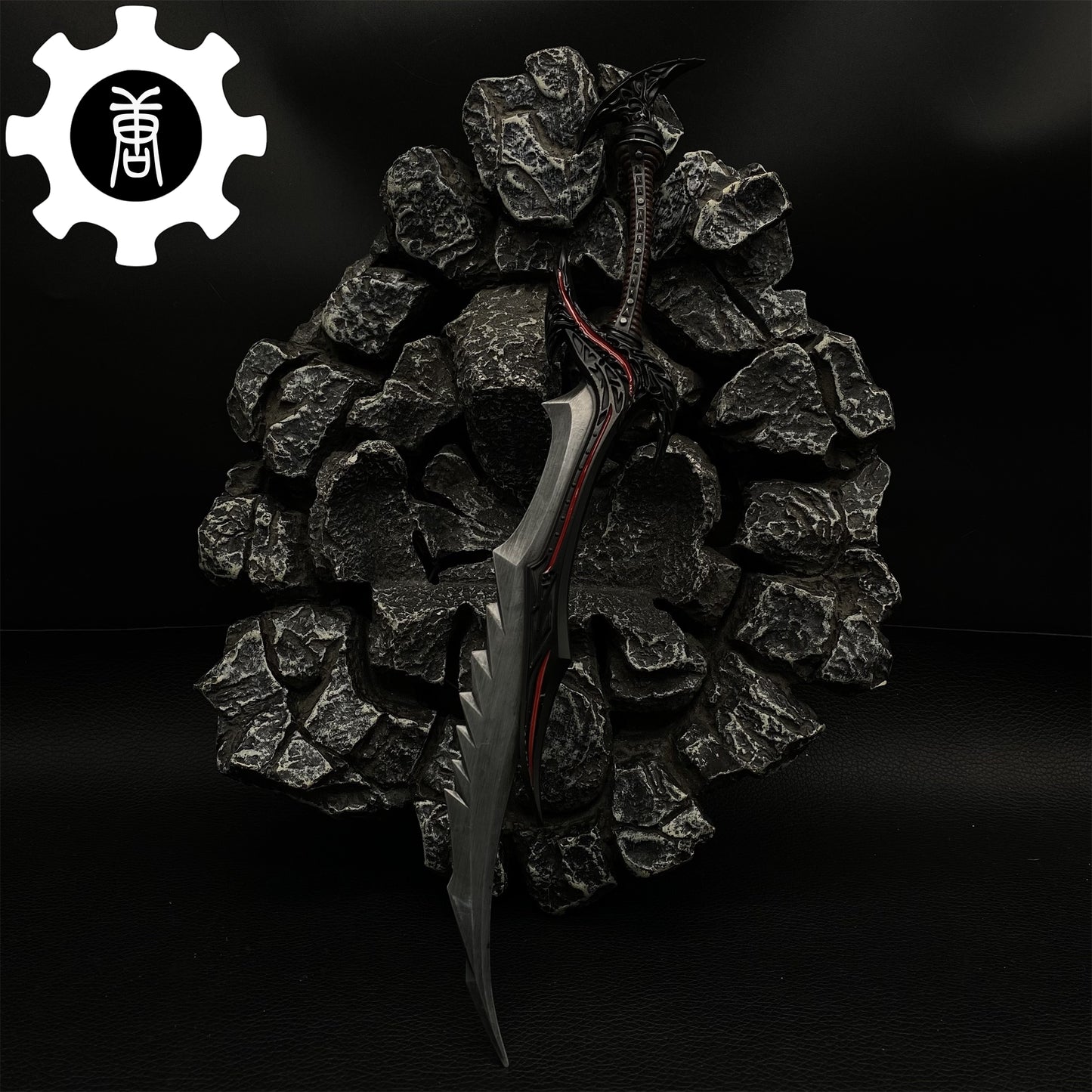 Skyrim Daedric Sword Metal Replica New Version USA Stock