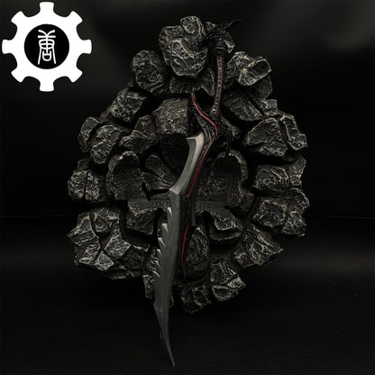Skyrim Daedric Sword Metal Replica New Version USA Stock