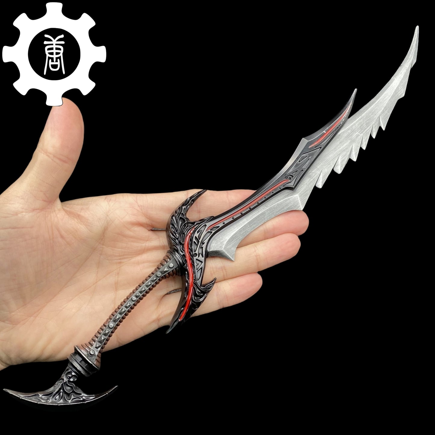 Skyrim Daedric Sword Metal Replica New Version USA Stock