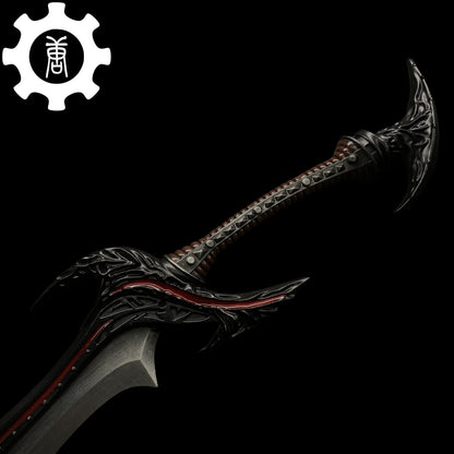 Skyrim Daedric Sword Metal Replica New Version USA Stock
