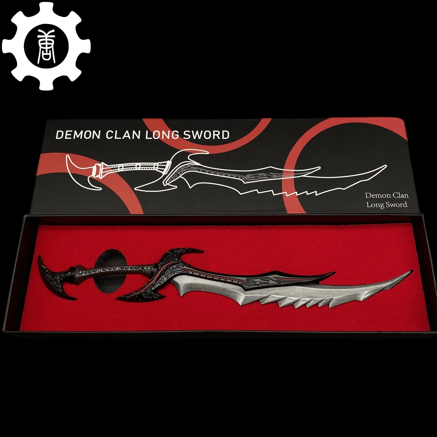 Skyrim Game Weapon New Daedric Sword Blunt Metal Replica