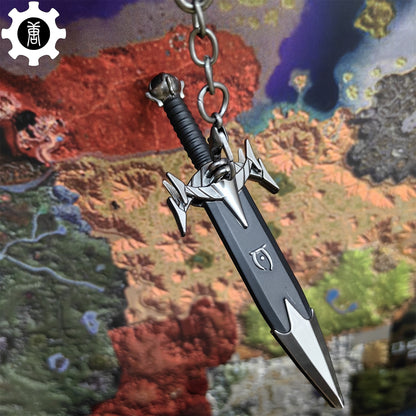 Dagon Razor Sword Mini Metal Replica EDC Knife