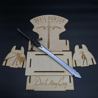 Metal Dante Rebellion Game Sword Blunt Metal Replica