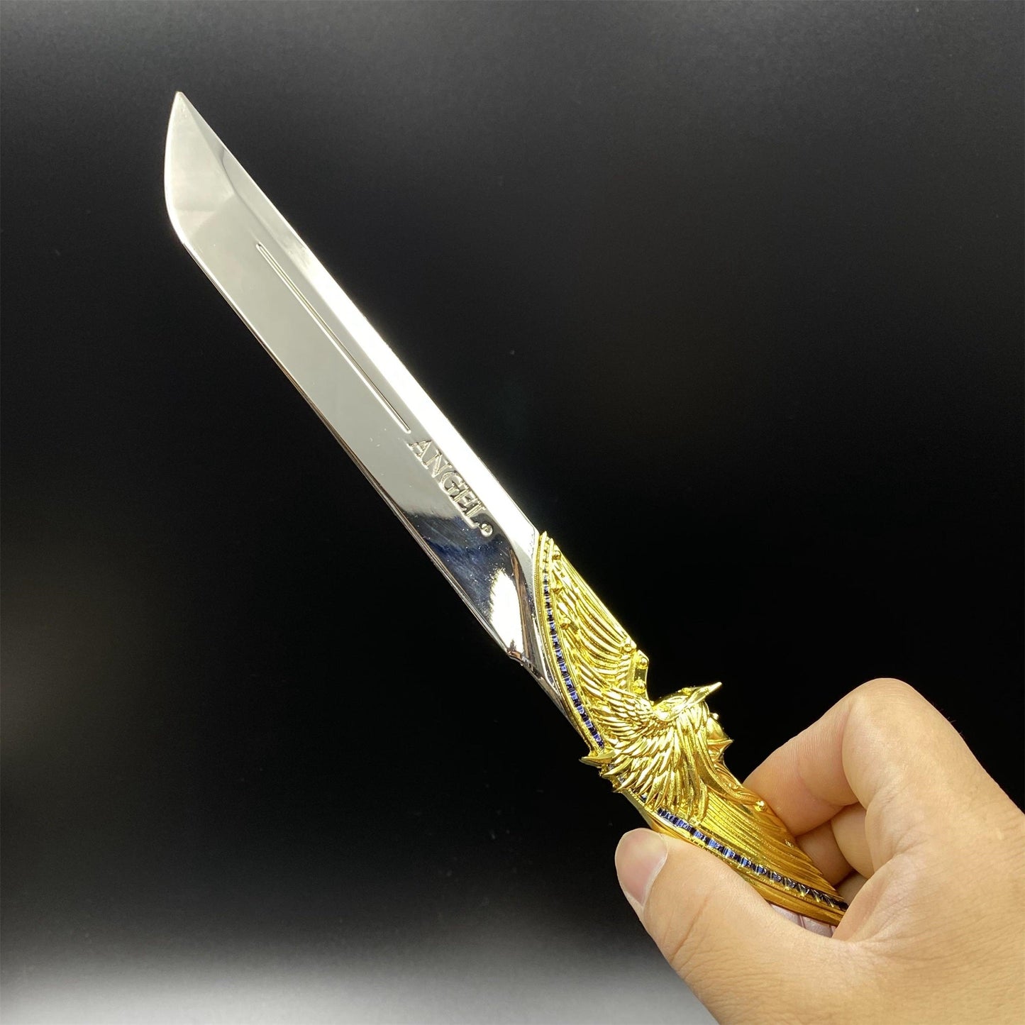 Delta Action Dark Star Angel & Demon Twin Knives Replica 35CM/13.8"- Dull Blade Collectibles