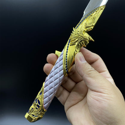 Delta Action Dark Star Angel & Demon Twin Knives Replica 35CM/13.8"- Dull Blade Collectibles