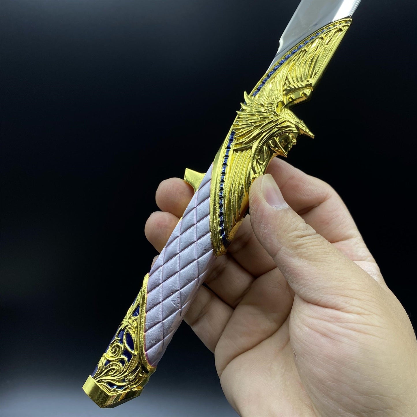 Delta Action Dark Star Angel & Demon Twin Knives Replica 35CM/13.8"- Dull Blade Collectibles