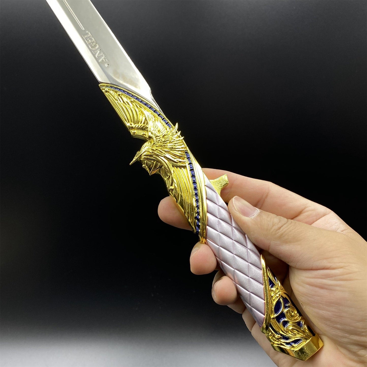 Delta Action Dark Star Angel & Demon Twin Knives Replica 35CM/13.8"- Dull Blade Collectibles