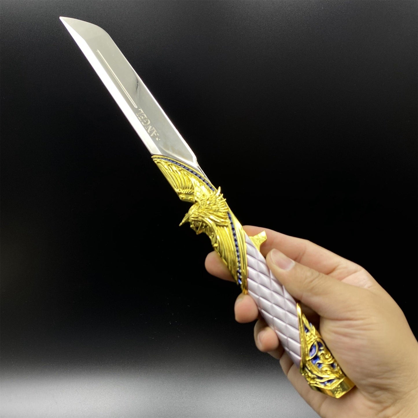 Delta Action Dark Star Angel & Demon Twin Knives Replica 35CM/13.8"- Dull Blade Collectibles