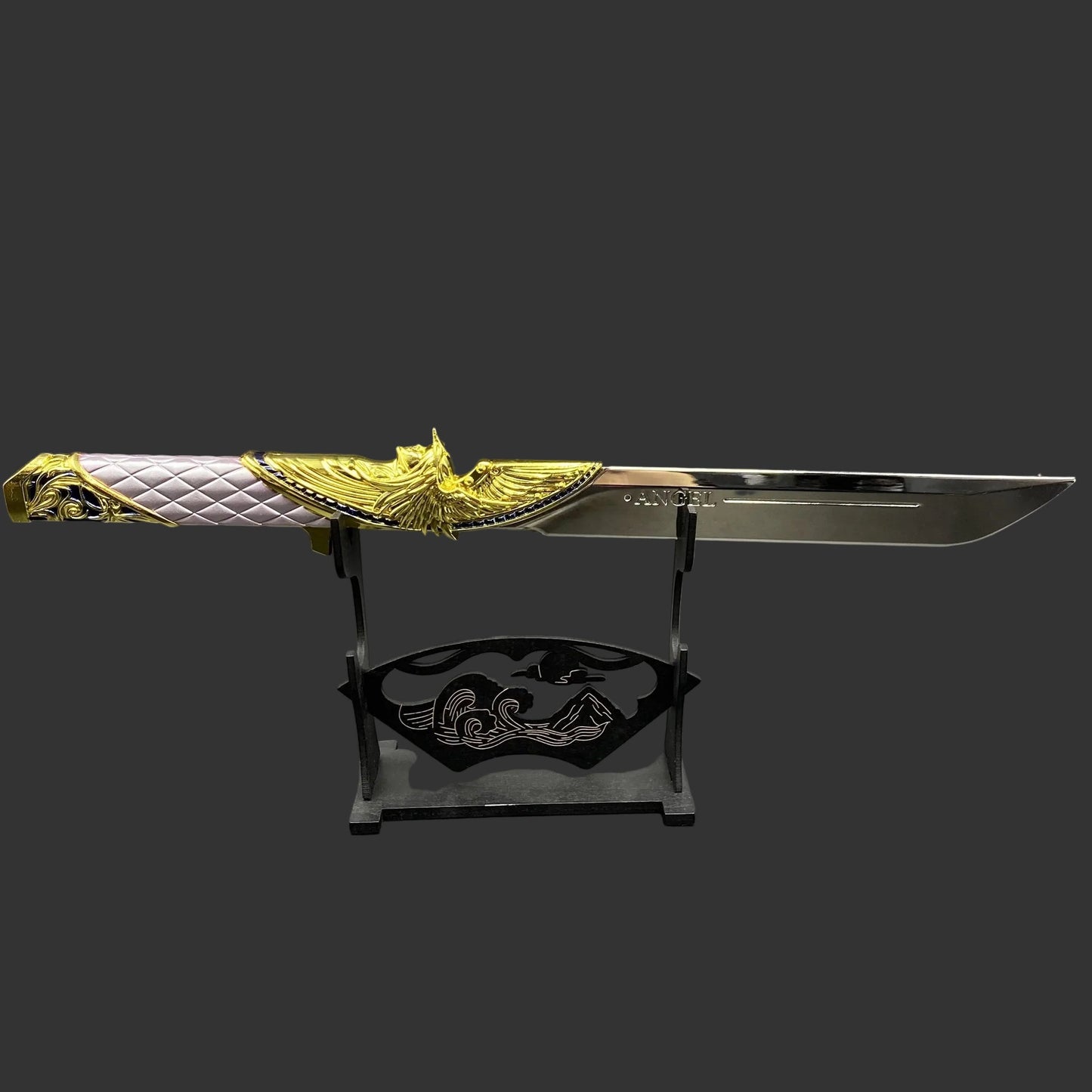 Delta Action Dark Star Angel & Demon Twin Knives Replica 35CM/13.8"- Dull Blade Collectibles