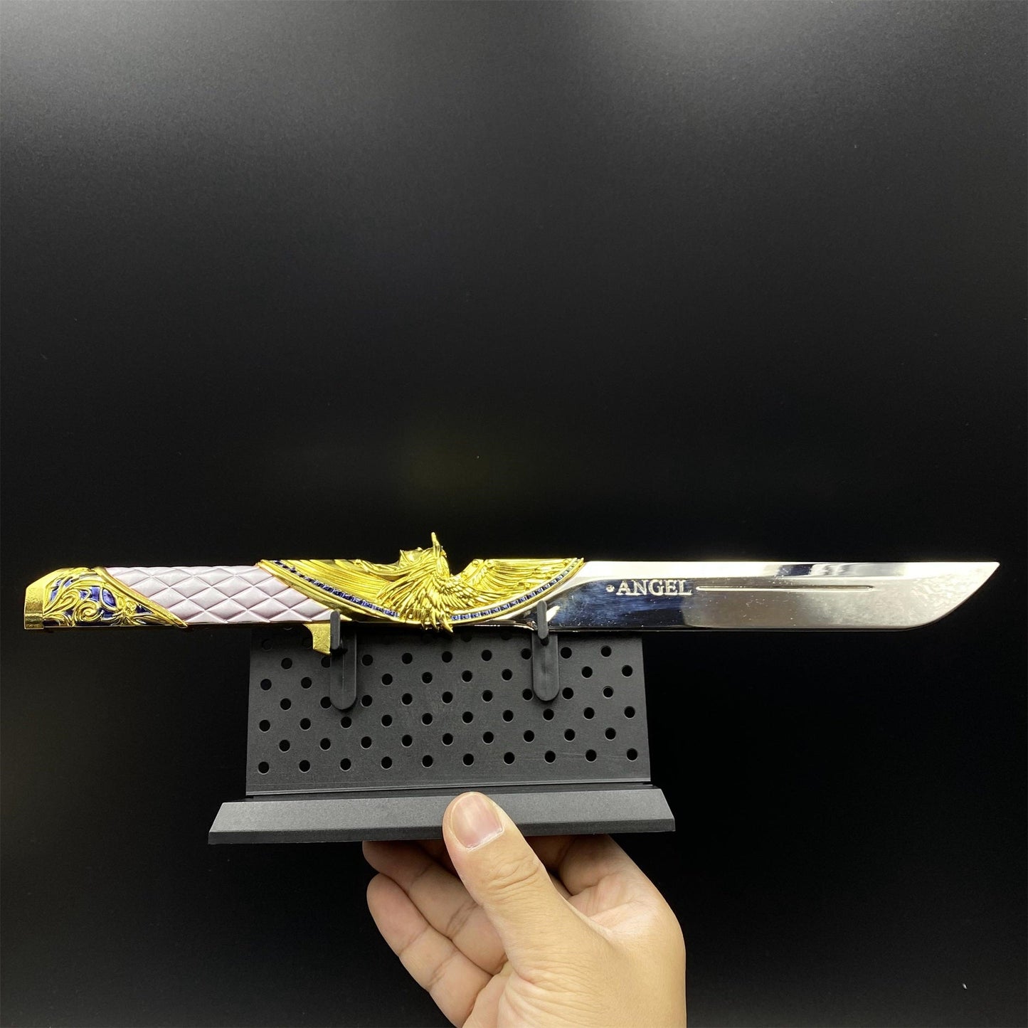 Delta Action Dark Star Angel & Demon Twin Knives Replica 35CM/13.8"- Dull Blade Collectibles