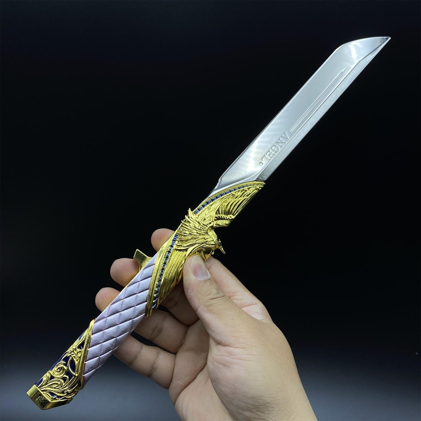 Delta Action Dark Star Angel & Demon Twin Knives Replica 35CM/13.8"- Dull Blade Collectibles