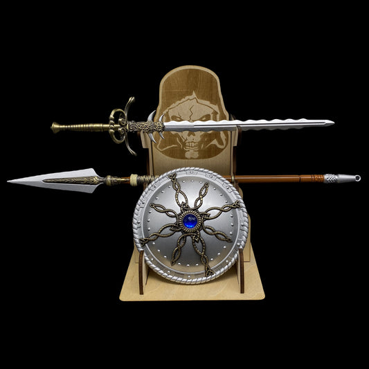 Dark Ruler's Great Shield Rough-tooth Saw The Spear of Resurrection Metal Replica