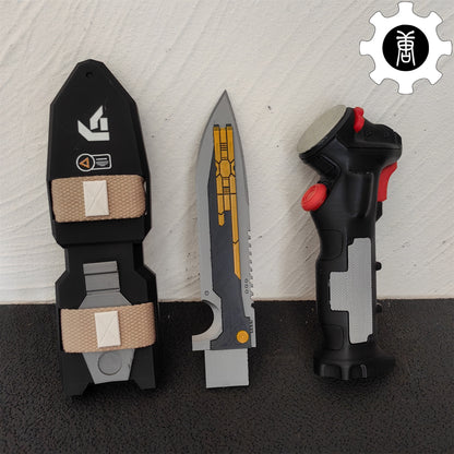 3D-Printed Data Knife Replica