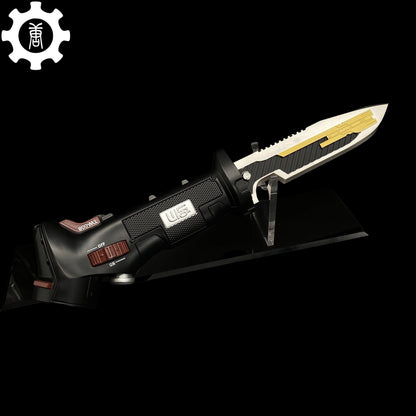 IRL TF2 Metal Data Knife Replica