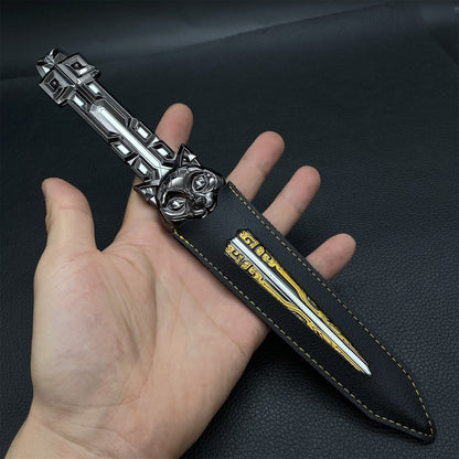 D-force Hackclaw Inky Reflections Throwing Knife Metal Replica