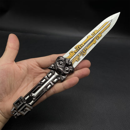 D-force Hackclaw Inky Reflections Throwing Knife Metal Replica