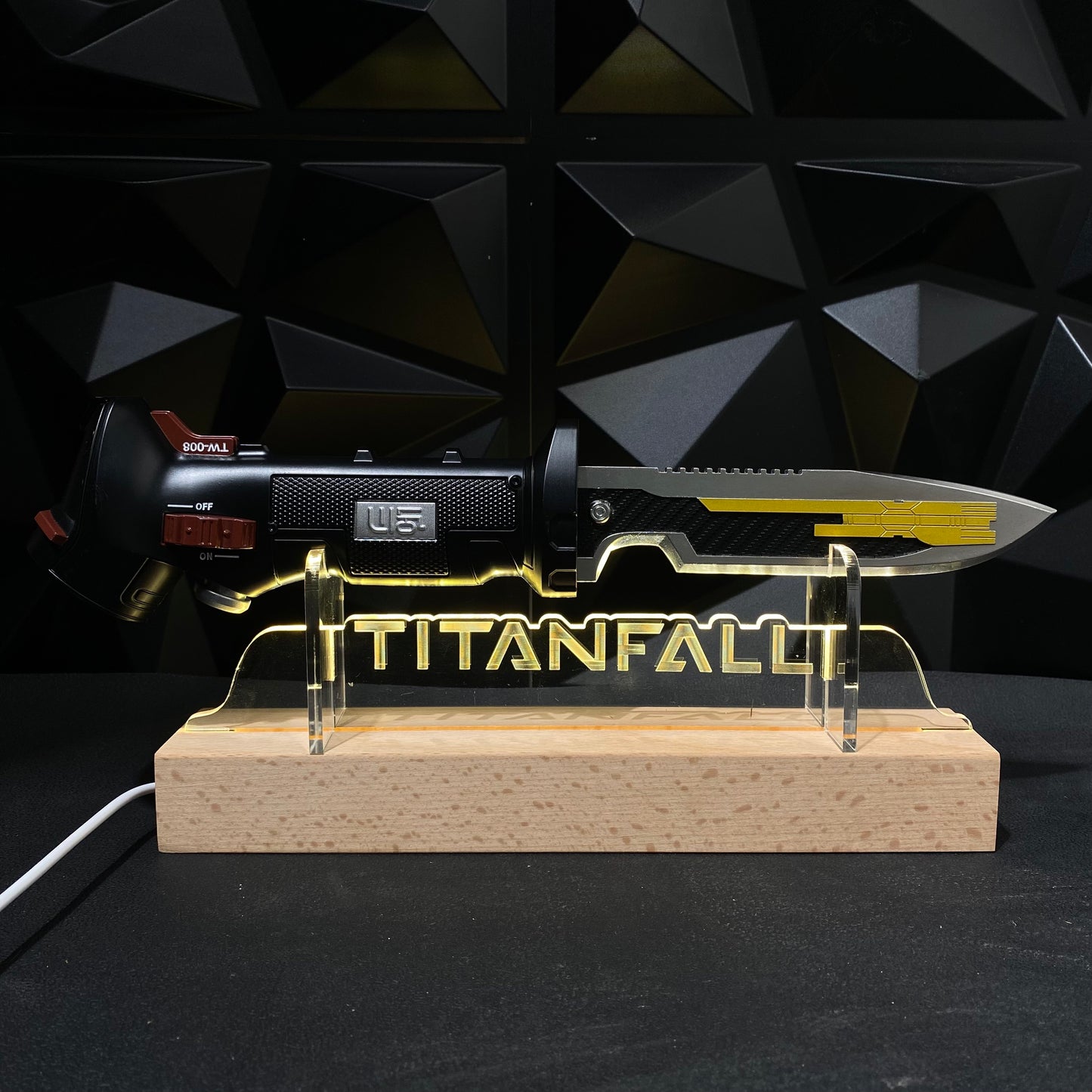 IRL TF2 Metal Data Knife Replica