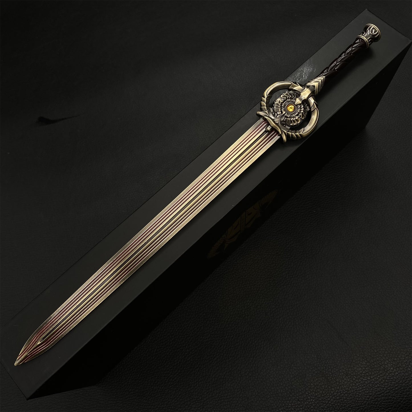 Skyrim Dawnbreaker Sword Metal Miniature Replica