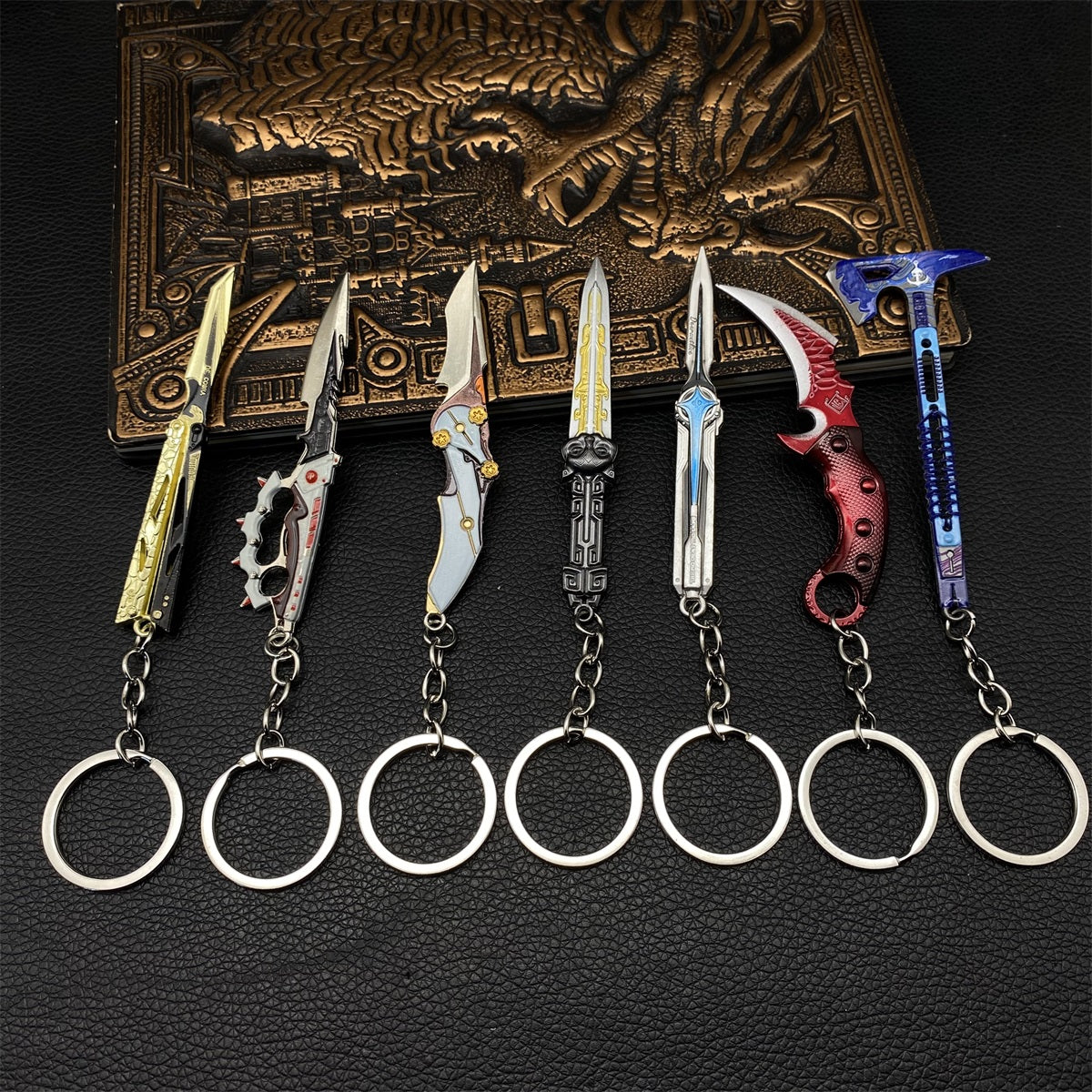 Delta Force Game Keychain Metal Replica