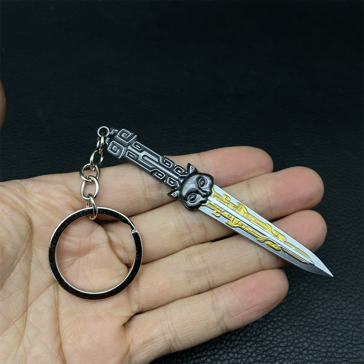 Delta Force Game Keychain Metal Replica
