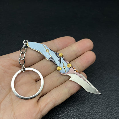 Delta Force Game Keychain Metal Replica