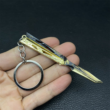 Delta Force Game Keychain Metal Replica
