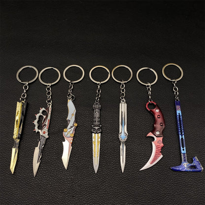 Delta Force Game Keychain Metal Replica
