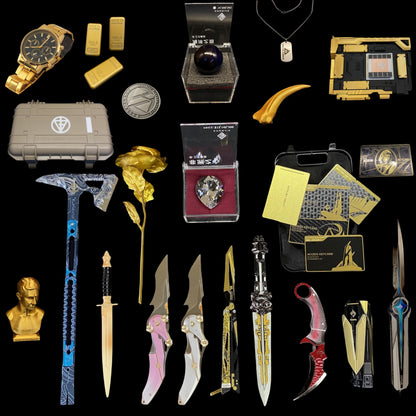Delta Force Game Knife Metal Props For Collection