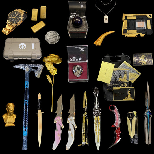 Delta Force Game Knife Metal Props For Collection