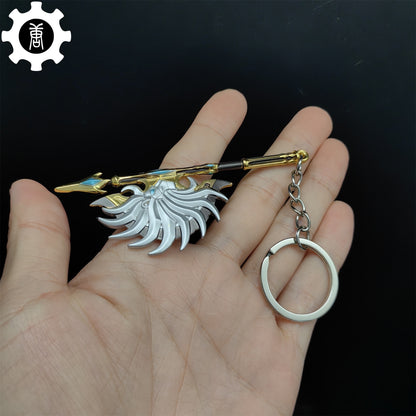 Mini Demon God Sky Axe Small Weapon Pendant
