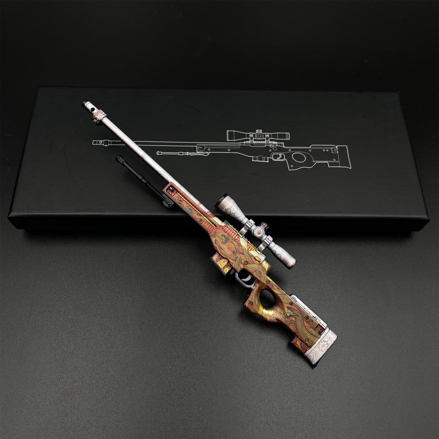 Desert Hydra AWP Metal Miniature For Collection