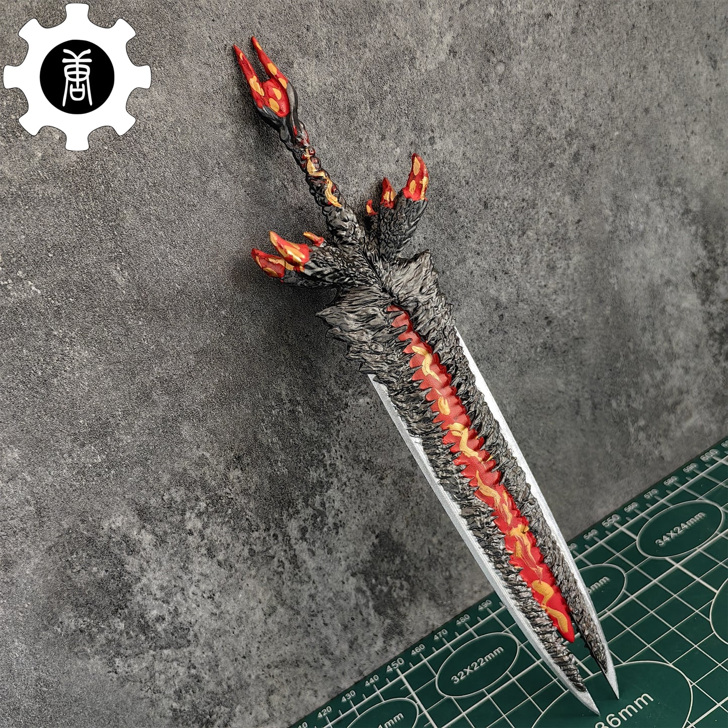 3D Printed 1: 6 Scale Devil Sword Dante