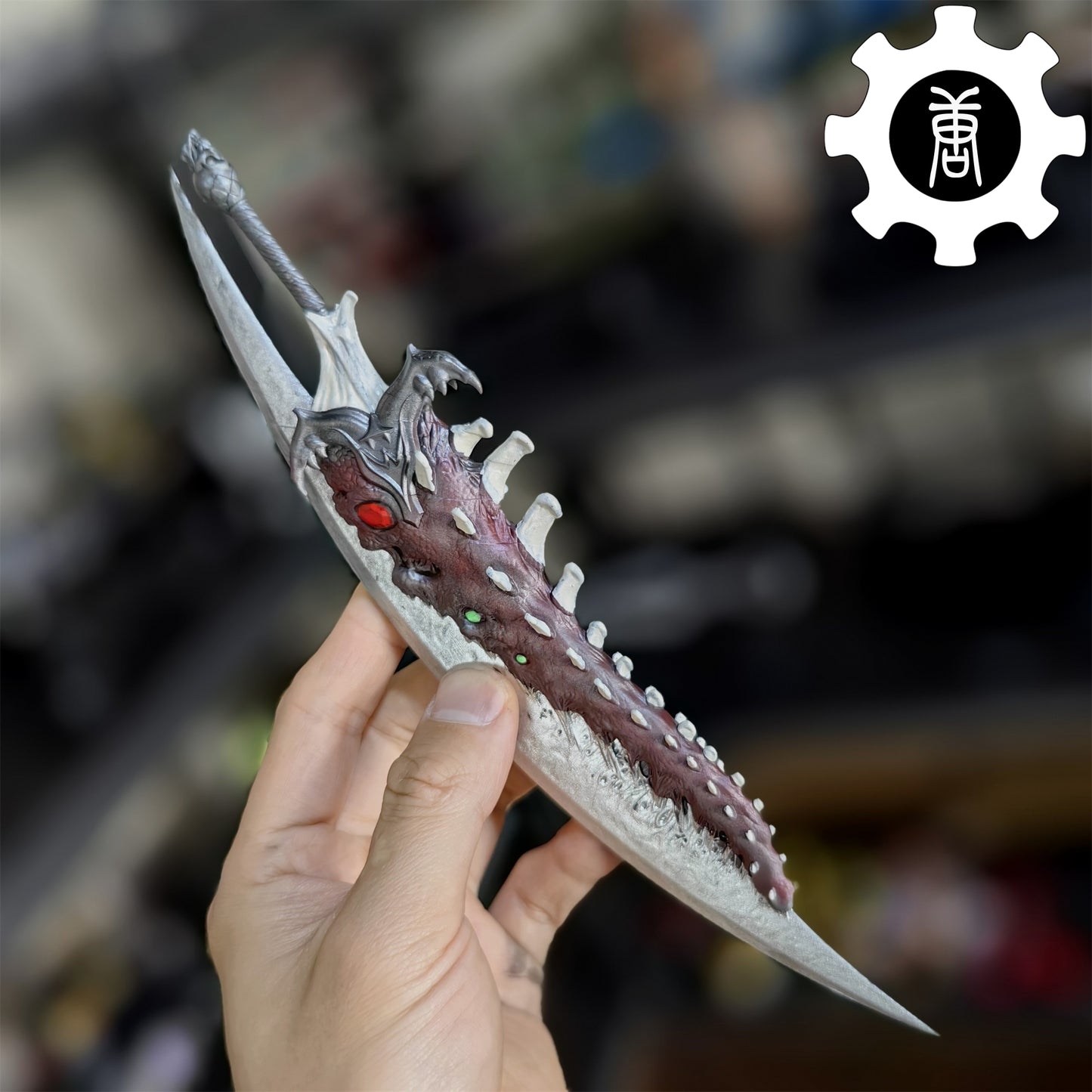 3D Printed 1: 6 Scale Sparda Devil Sword