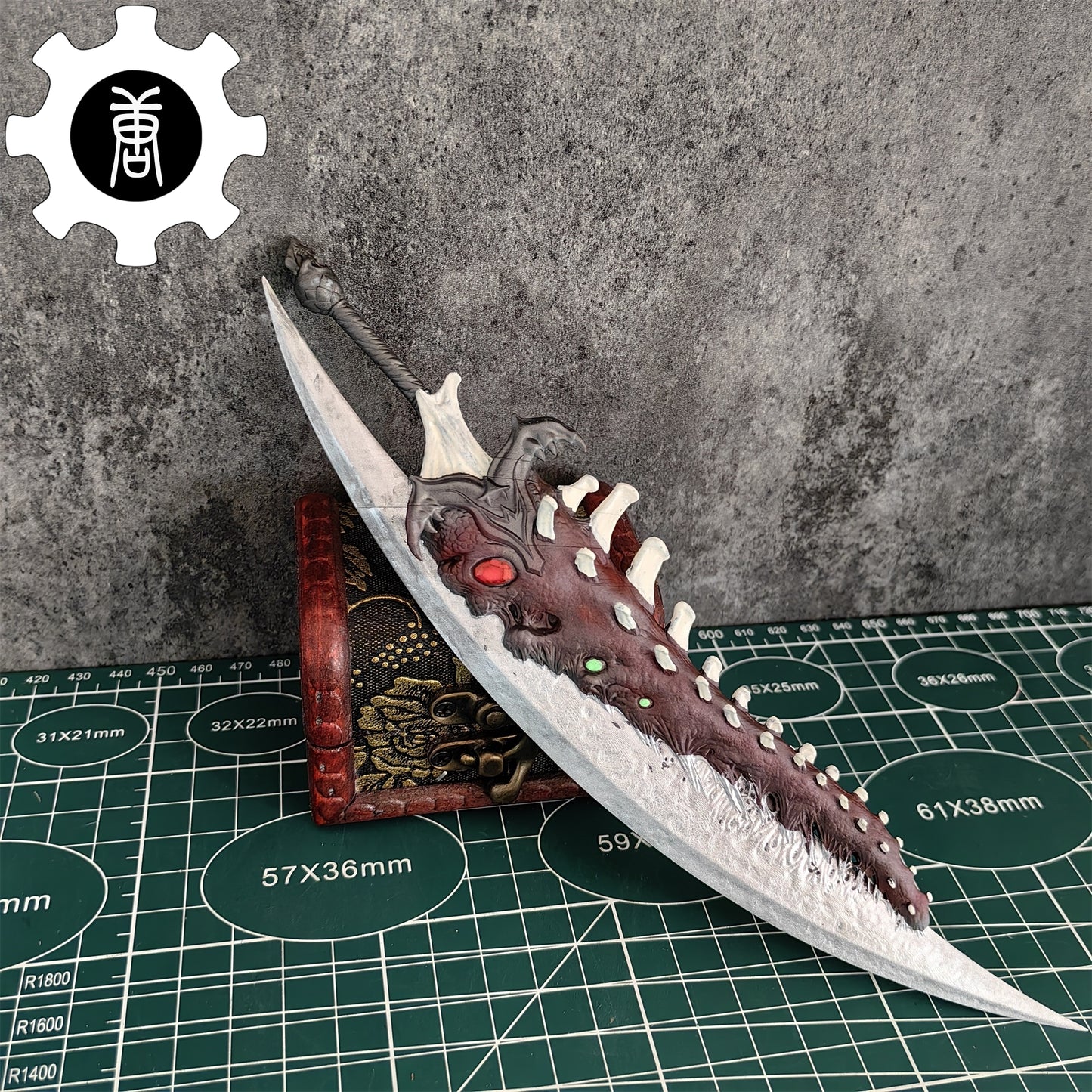 3D Printed 1: 6 Scale Sparda Devil Sword
