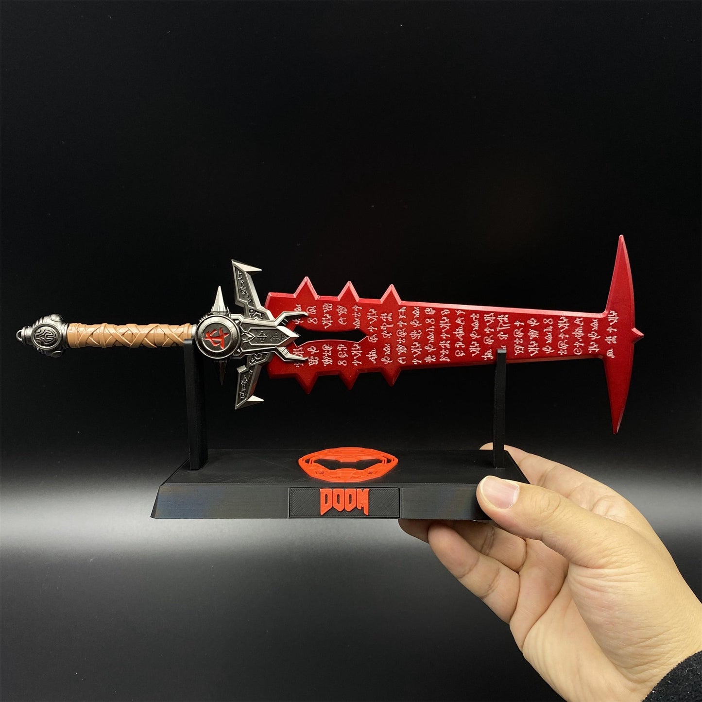 30CM Eternal Crucible Sword Blunt Metal Replica