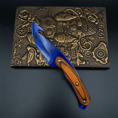 420 Steel CS Doppler Phase 3 Gut Knife Outdoor Camping Knife For Collection